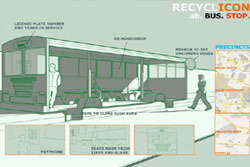 RECYCLE BUS STOP